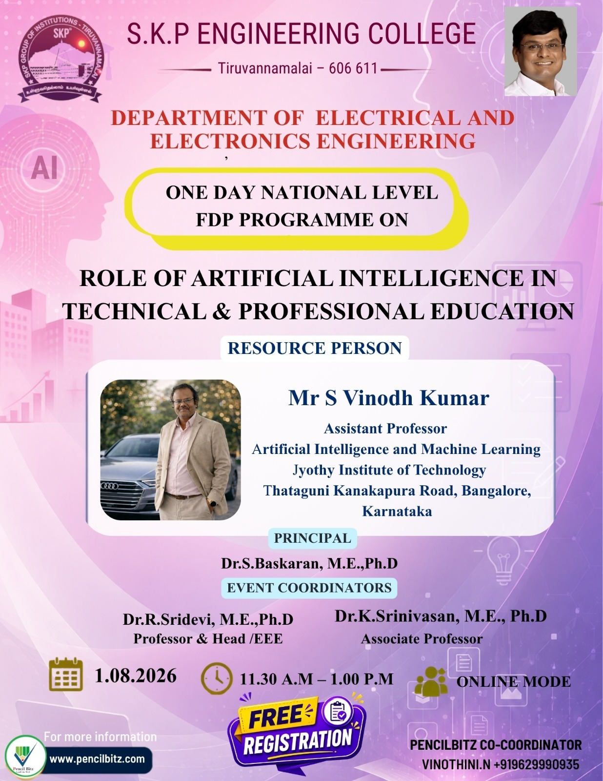 College Event Brochure